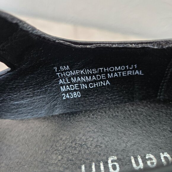 Madden Girl Black Chunky Heel Mary Janes - Picture 8 of 12